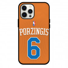 NBA Kristaps Porzingis Phone Case For iPhone Samsung Galaxy Pixel OnePlus Vivo Xiaomi Asus Sony Motorola Nokia - Kristaps Porzingis New York Knicks No. 6 Jersey