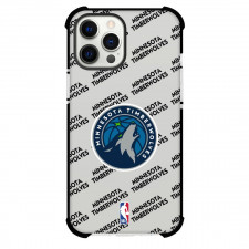 NBA Minnesota Timberwolves Phone Case For iPhone Samsung Galaxy Pixel OnePlus Vivo Xiaomi Asus Sony Motorola Nokia - Minnesota Timberwolves Medley Monogram Wordmark