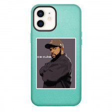 Ice Cube Phone Case For iPhone Samsung Galaxy Pixel OnePlus Vivo Xiaomi Asus Sony Motorola Nokia - Ice Cube Side Portrait Illustration Art Sticker
