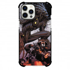 Guardians Of The Galaxy Rocket Raccoon And Groot Phone Case For iPhone Samsung Galaxy Pixel OnePlus Vivo Xiaomi Asus Sony Motorola Nokia - Rocket Raccoon Groot Evil Variant