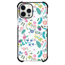 Hello Spring Phone Case For iPhone and Samsung Galaxy Devices - Hello Spring Floral Pattern Art