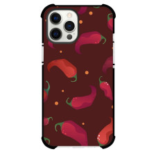 Mexican Chili Pattern Phone Case For iPhone and Samsung Galaxy Devices - Mexican Chili Pattern Art