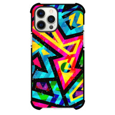 Psychedelic Maze Seamless Phone Case For iPhone and Samsung Galaxy Devices - Psychedelic Maze Seamless Pattern Art