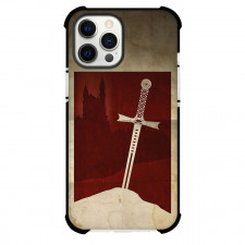 The Sword In The Stone Phone Case For iPhone and Samsung Galaxy Devices - The Sword In The Stone Minimalist Poster