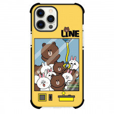 LINE Friends Phone Case For iPhone Samsung Galaxy Pixel OnePlus Vivo Xiaomi Asus Sony Motorola Nokia - LINE Friends Grab Claw Machine Poster