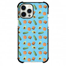 Food Pattern Phone Case For iPhone Samsung Galaxy Pixel OnePlus Vivo Xiaomi Asus Sony Motorola Nokia - Hand Drawn World Food Safety Day Pattern Art Poster