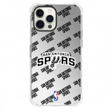 NBA San Antonio Spurs Phone Case For iPhone Samsung Galaxy Pixel OnePlus Vivo Xiaomi Asus Sony Motorola Nokia - San Antonio Spurs Medley Monogram Wordmark