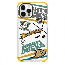 NHL Anaheim Ducks Phone Case For iPhone Samsung Galaxy Pixel OnePlus Vivo Xiaomi Asus Sony Motorola Nokia - Anaheim Ducks Mania Collage Logo