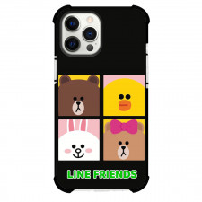 LINE Friends Phone Case For iPhone Samsung Galaxy Pixel OnePlus Vivo Xiaomi Asus Sony Motorola Nokia - LINE Friends Brown Sally Choco And Cony Portrait Poster