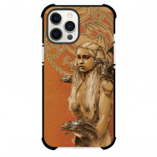 Game Of Thrones Daenerys Targaryen Phone Case For iPhone Samsung Galaxy Pixel OnePlus Vivo Xiaomi Asus Sony Motorola Nokia - Daenerys Targaryen With Three Baby Dragons