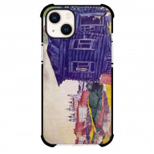 Marc Chagall The Blue House Phone Case For iPhone and Samsung Galaxy Devices - The Blue House Painting Expressionist Artwork
