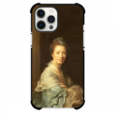 Allan Ramsay Portrait of Jean Abercromby Phone Case For iPhone and Samsung Galaxy Devices - Portrait of Jean Abercromby Mrs Morison Painting Rococo Artwork