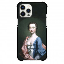 Allan Ramsay Portrait of A Lady Phone Case For iPhone and Samsung Galaxy Devices - Portrait of A Lady Painting Rococo Artwork