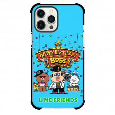 LINE Friends Boss Phone Case For iPhone Samsung Galaxy Pixel OnePlus Vivo Xiaomi Asus Sony Motorola Nokia - Boss Celebration Birthday