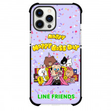 LINE Friends Boss Phone Case For iPhone Samsung Galaxy Pixel OnePlus Vivo Xiaomi Asus Sony Motorola Nokia - Boss Happy Boss Day Poster