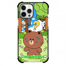 LINE Friends Phone Case For iPhone Samsung Galaxy Pixel OnePlus Vivo Xiaomi Asus Sony Motorola Nokia - LINE Friends Brown Got Aprilfools