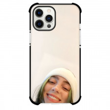 Billie Eilish Phone Case For iPhone Samsung Galaxy Pixel OnePlus Vivo Xiaomi Asus Sony Motorola Nokia - Billie Eilish Smiling Wearing Beanie