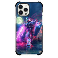 Gundam Blue Destiny Phone Case For iPhone Samsung Galaxy Pixel OnePlus Vivo Xiaomi Asus Sony Motorola Nokia - Blue Destiny Blue Large Robot Machine on Weather Background