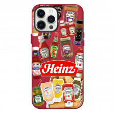 Heinz Phone Case For iPhone Samsung Galaxy Pixel OnePlus Vivo Xiaomi Asus Sony Motorola Nokia - Heinz Mania Collage Logo