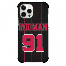 NBA Dennis Rodman Phone Case For iPhone Samsung Galaxy Pixel OnePlus Vivo Xiaomi Asus Sony Motorola Nokia - Dennis Rodman Chicago Bulls No. 91 Jersey