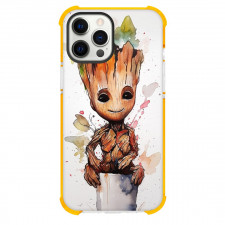 Guardians Of The Galaxy Baby Groot Phone Case For iPhone Samsung Galaxy Pixel OnePlus Vivo Xiaomi Asus Sony Motorola Nokia - Baby Groot Watercolor Style 1