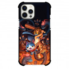 Yo-Kai Watch Phone Case For iPhone Samsung Galaxy Pixel OnePlus Vivo Xiaomi Asus Sony Motorola Nokia - Hovernyan And Nathaniel Adams 3D Art Poster