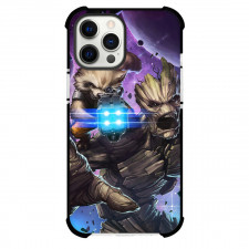 Guardians Of The Galaxy Groot Rocket Raccoon Phone Case For iPhone Samsung Galaxy Pixel OnePlus Vivo Xiaomi Asus Sony Motorola Nokia - Angry Groot and Rocket