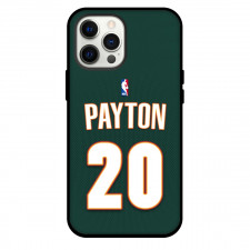 NBA Gary Payton Phone Case For iPhone Samsung Galaxy Pixel OnePlus Vivo Xiaomi Asus Sony Motorola Nokia - Gary Payton Seattle Supersonics No. 20 Jersey