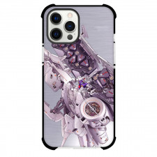 Gundam 0083 RX-78GP03 Dendrobium Phone Case For iPhone Samsung Galaxy Pixel OnePlus Vivo Xiaomi Asus Sony Motorola Nokia - Dendrobium Stardust Memory Robot with Grey Lines Background