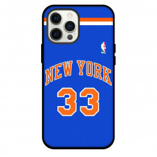 NBA Patrick Ewing Phone Case For iPhone Samsung Galaxy Pixel OnePlus Vivo Xiaomi Asus Sony Motorola Nokia - Patrick Ewing New York Knicks No. 33 Jersey