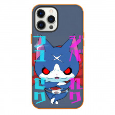 Yo-Kai Watch Hovernyan Phone Case For iPhone Samsung Galaxy Pixel OnePlus Vivo Xiaomi Asus Sony Motorola Nokia - Hovernyan Standing Illustration Art On Gray Background