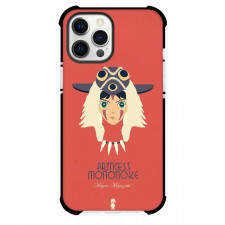 Princess Mononoke San Case For iPhone Samsung Galaxy Pixel OnePlus Vivo Xiaomi Asus Sony Motorola Nokia - San Studio Graphic Poster Red Background