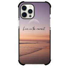 Live In The Moment Phone Case For iPhone and Samsung Galaxy Devices - Live In The Moment Text Quote