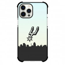 NBA San Antonio Spurs Phone Case For iPhone Samsung Galaxy Pixel OnePlus Vivo Xiaomi Asus Sony Motorola Nokia - San Antonio Spurs Silhoutte Art Logo