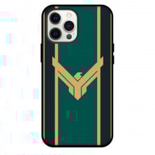 Dune Phone Case For iPhone and Samsung Galaxy Devices - Dune House Atreides Flag And Logo Poster