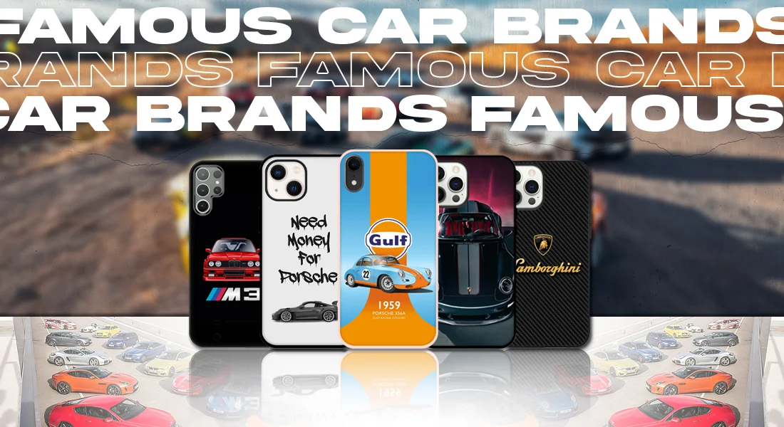 BMW Porsche Ferrari Lambo Car Brand Phone Cases
